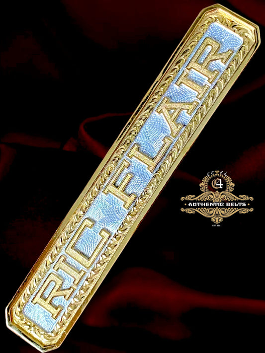 Silversmith Engraved Nameplate