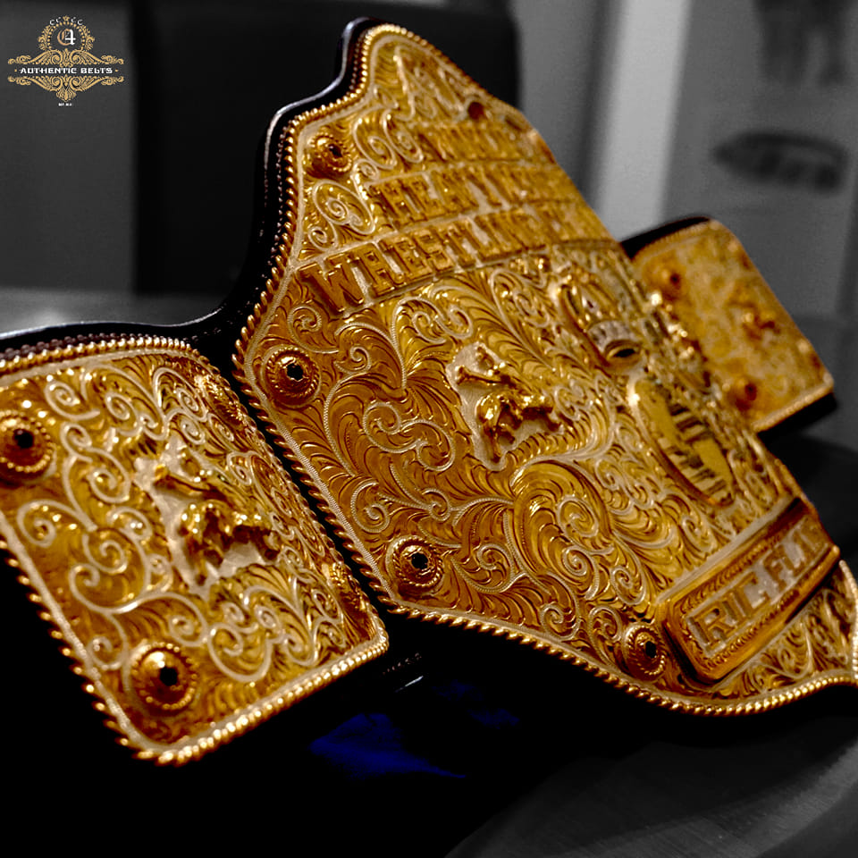 Jeweler Silversmith Big Gold Belt