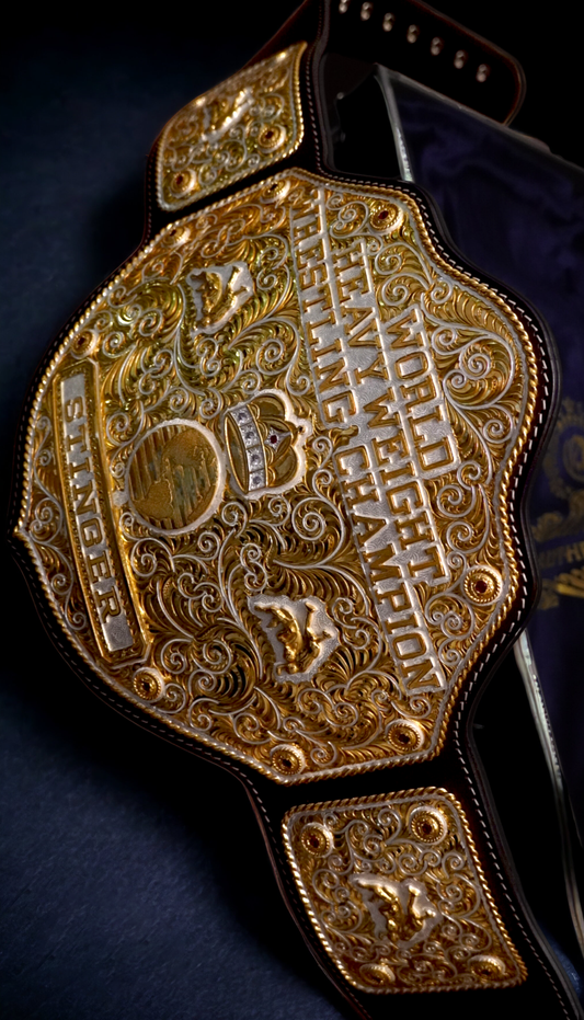 Jeweler Silversmith Big Gold Belt