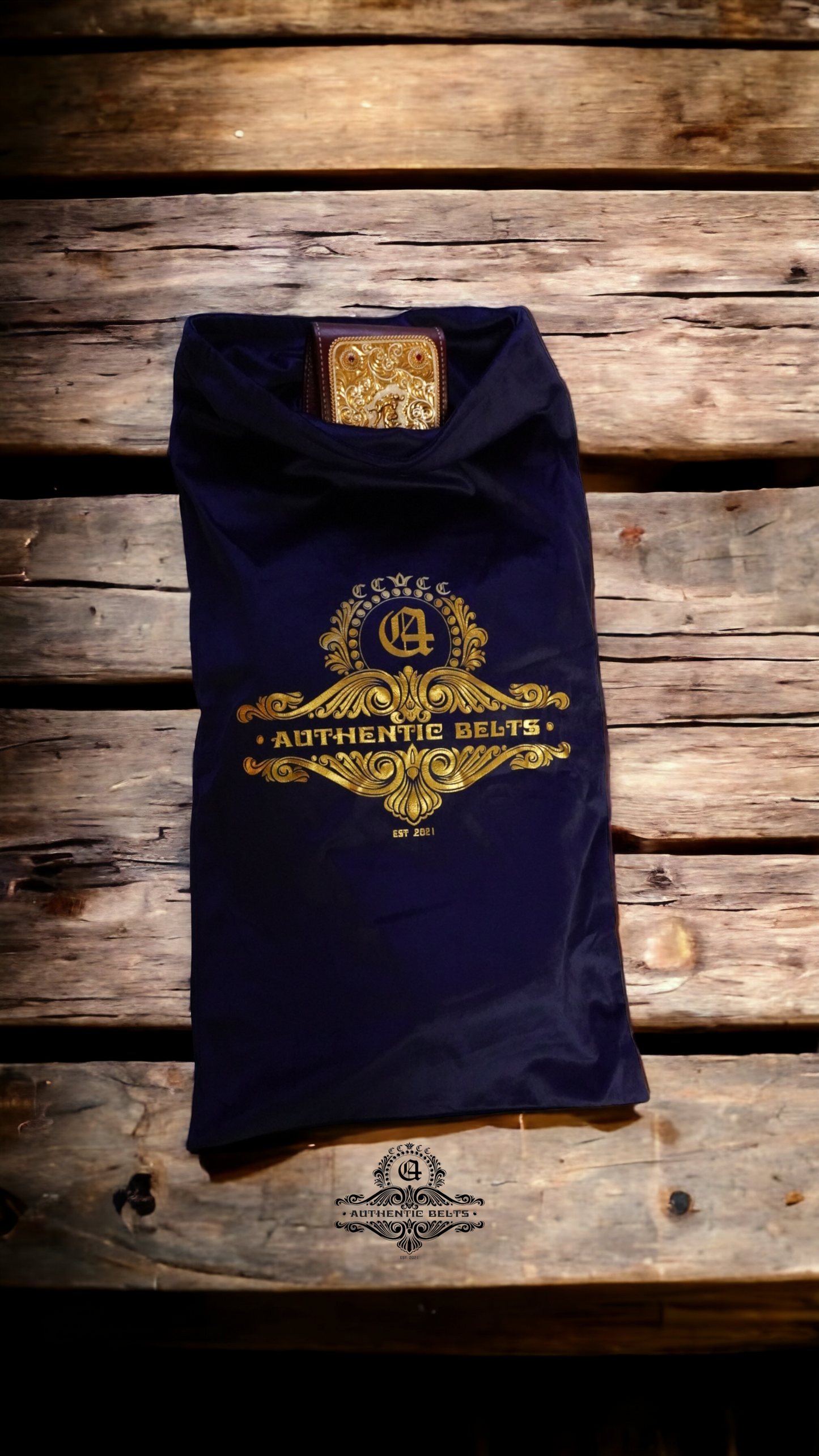 Jeweler Silversmith Big Gold Belt