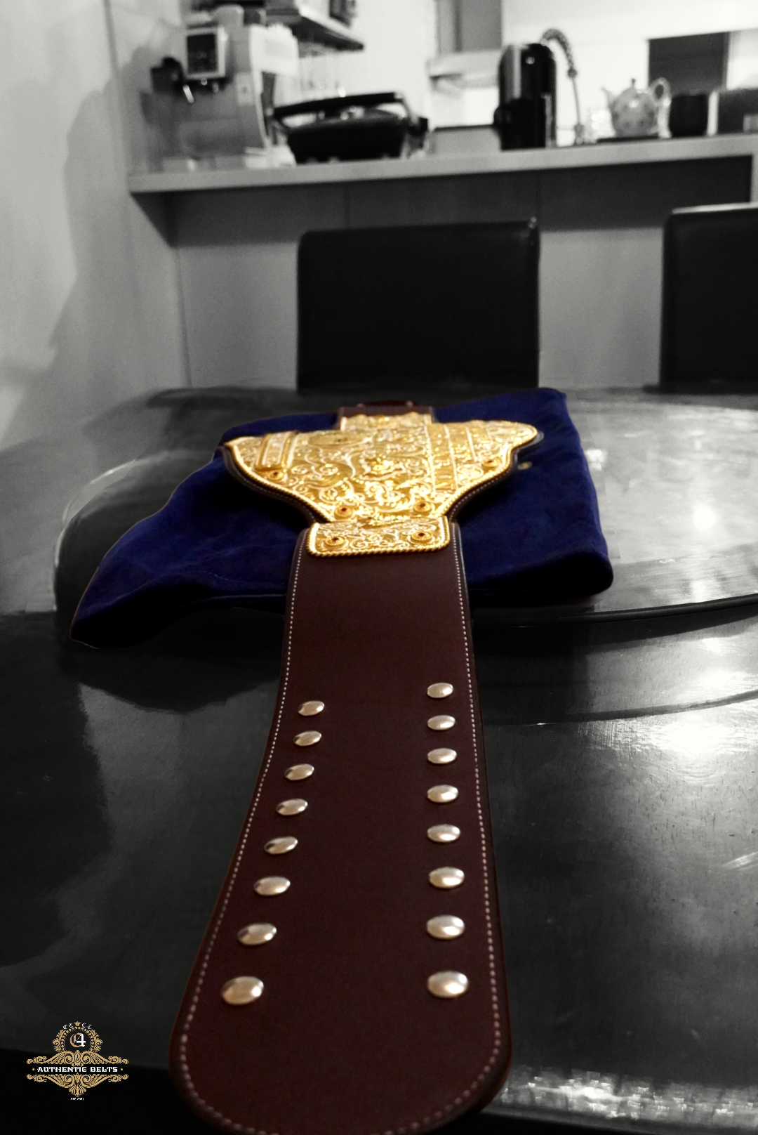 Jeweler Silversmith Big Gold Belt