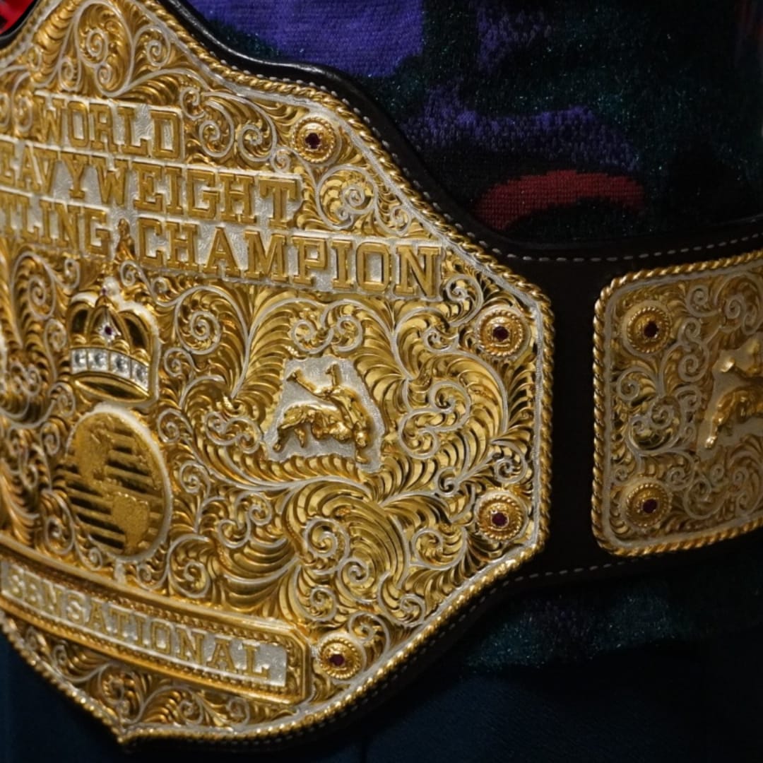 Women's Jeweler Silversmith Big Gold Belt