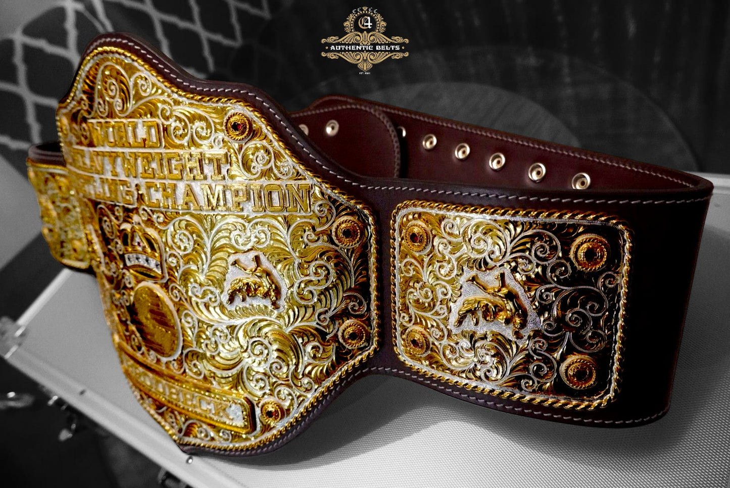 Jeweler Silversmith Big Gold Belt