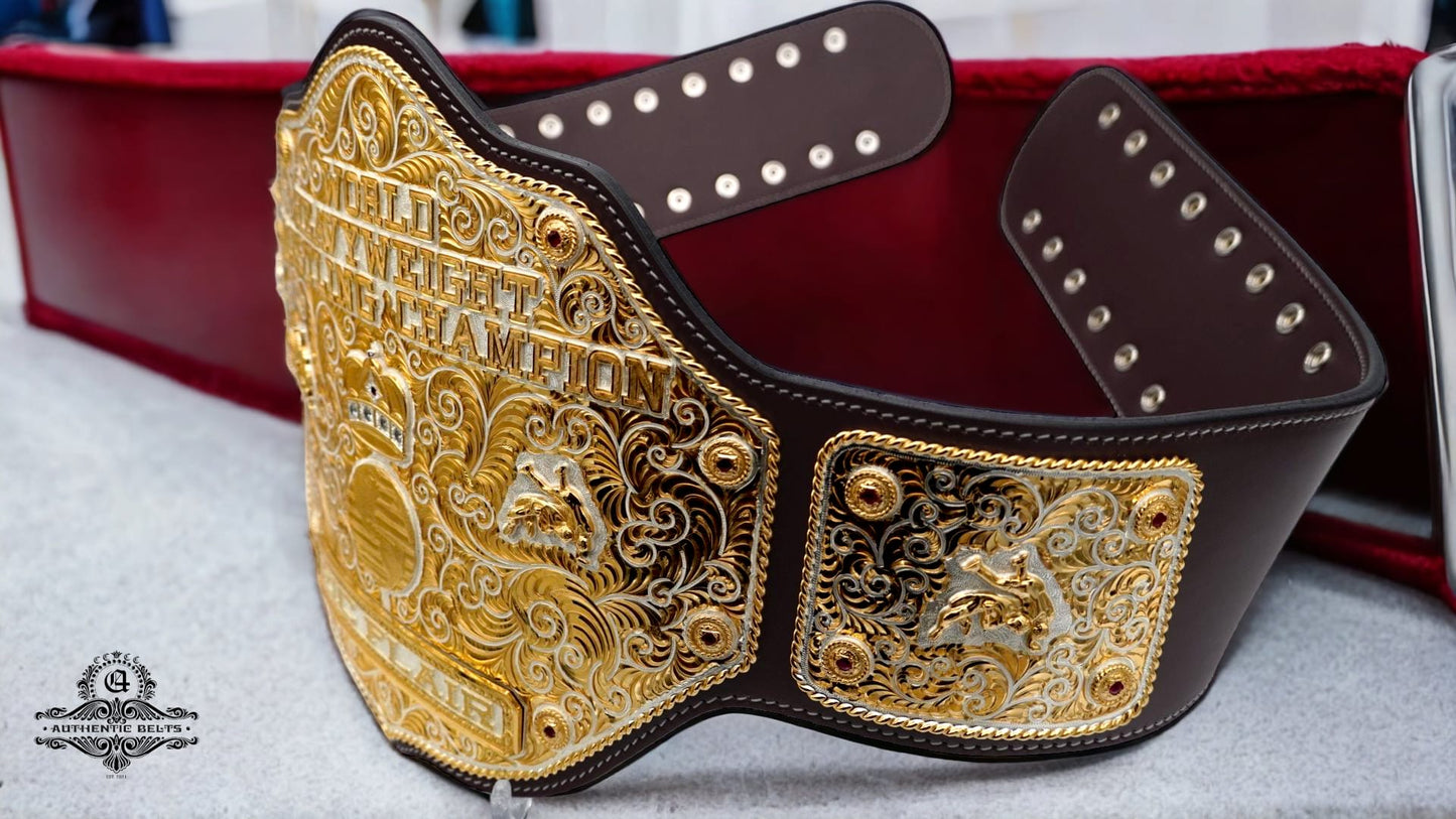 Jeweler Silversmith Big Gold Belt