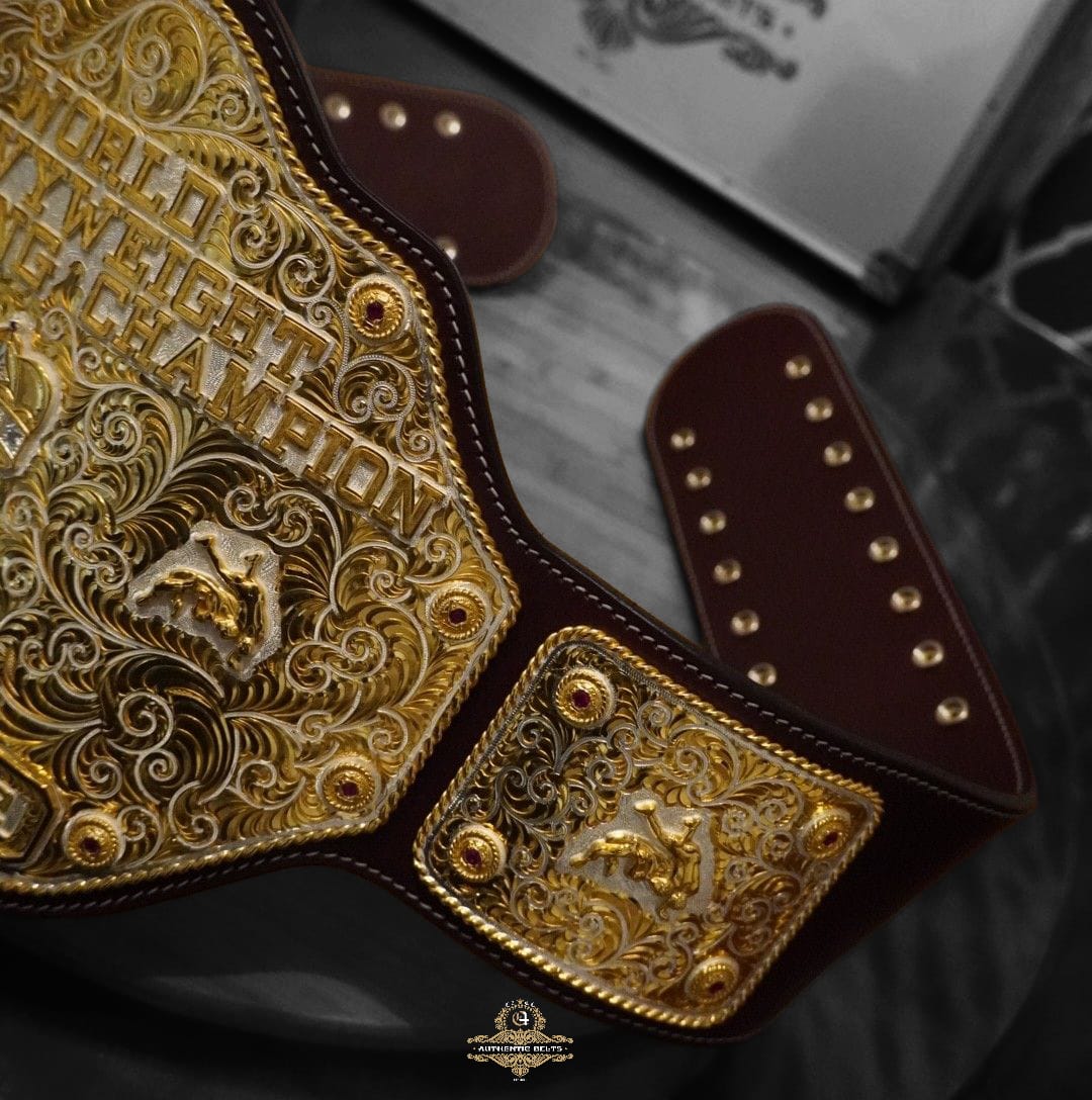 Jeweler Silversmith Big Gold Belt