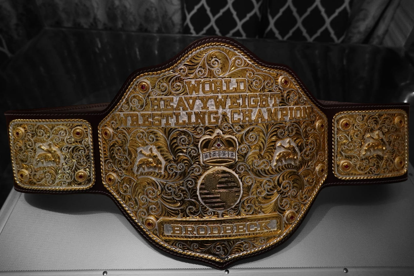 Jeweler Silversmith Big Gold Belt