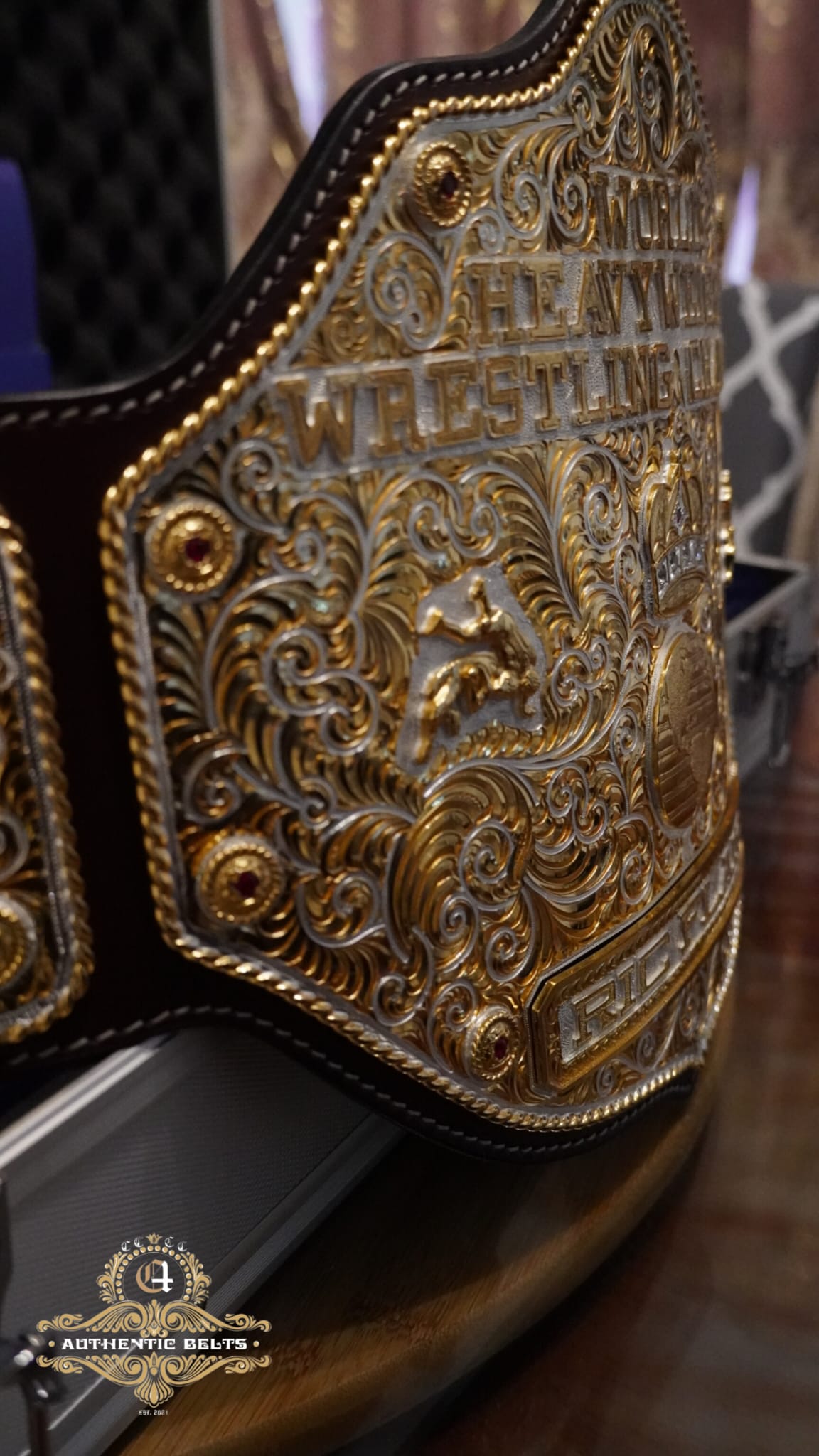 Jeweler Silversmith Big Gold Belt