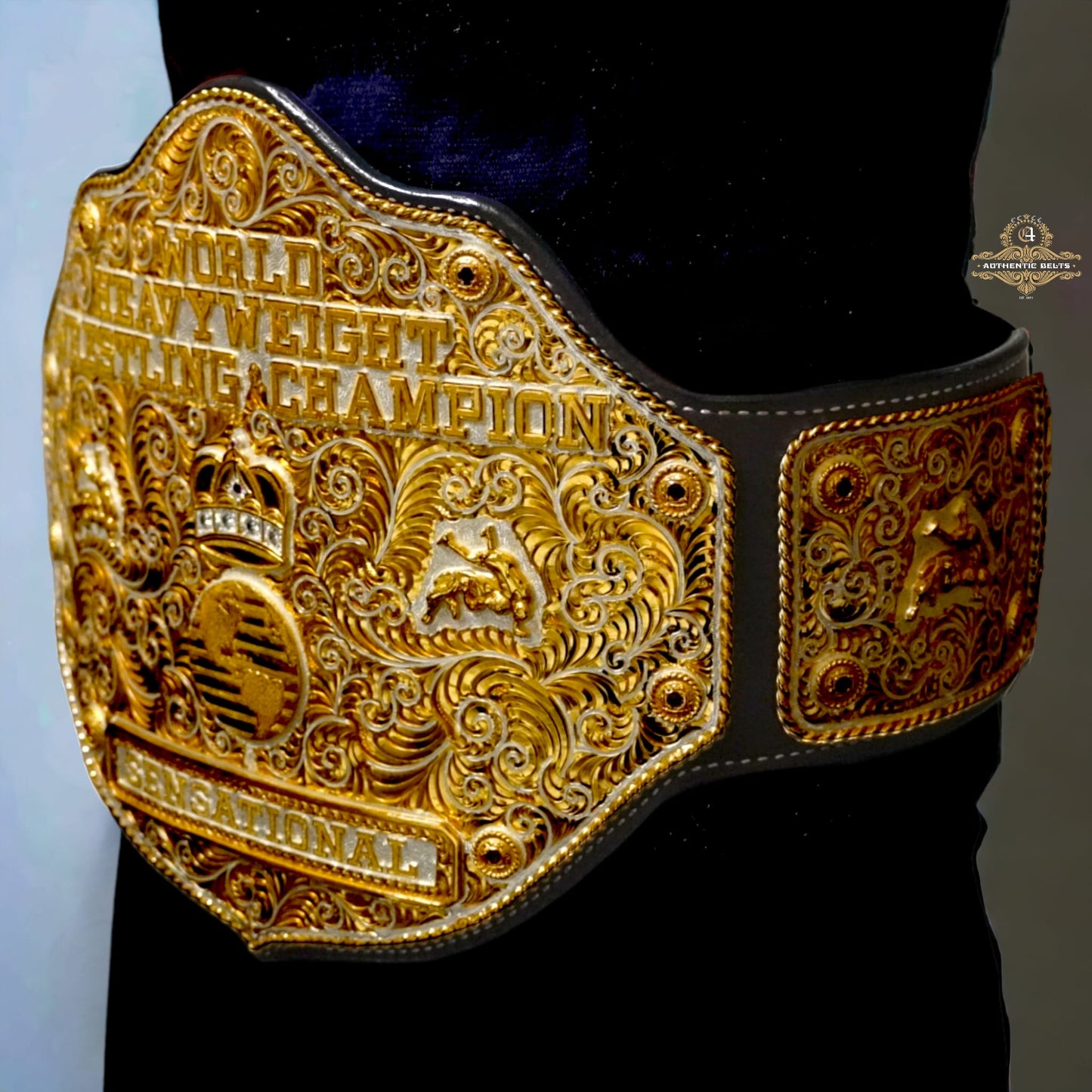 Jeweler Silversmith Big Gold Belt